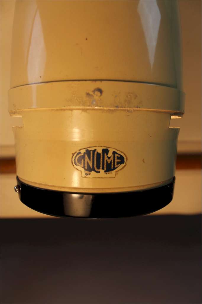 Vintage slide projector made by Gnome .Interesting lamp. c1950's