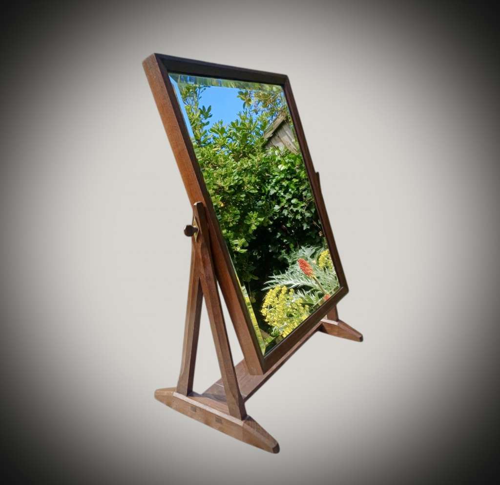Gordon Russell swing mirror circa 1930's.