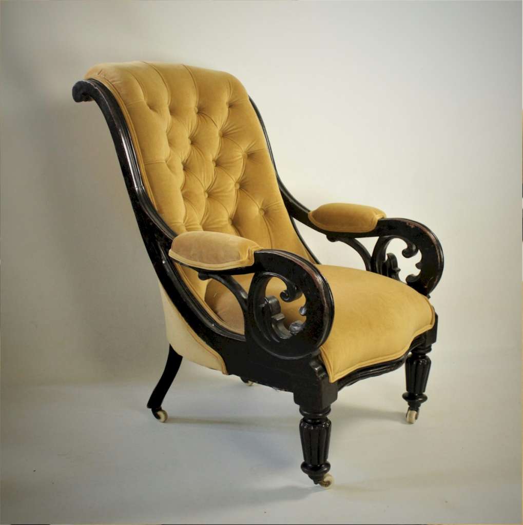 Victorian Gothic armchair