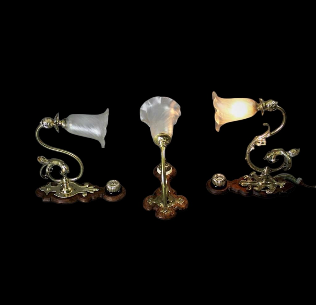 Late Victorian Aesthetic / Gothic wall lights