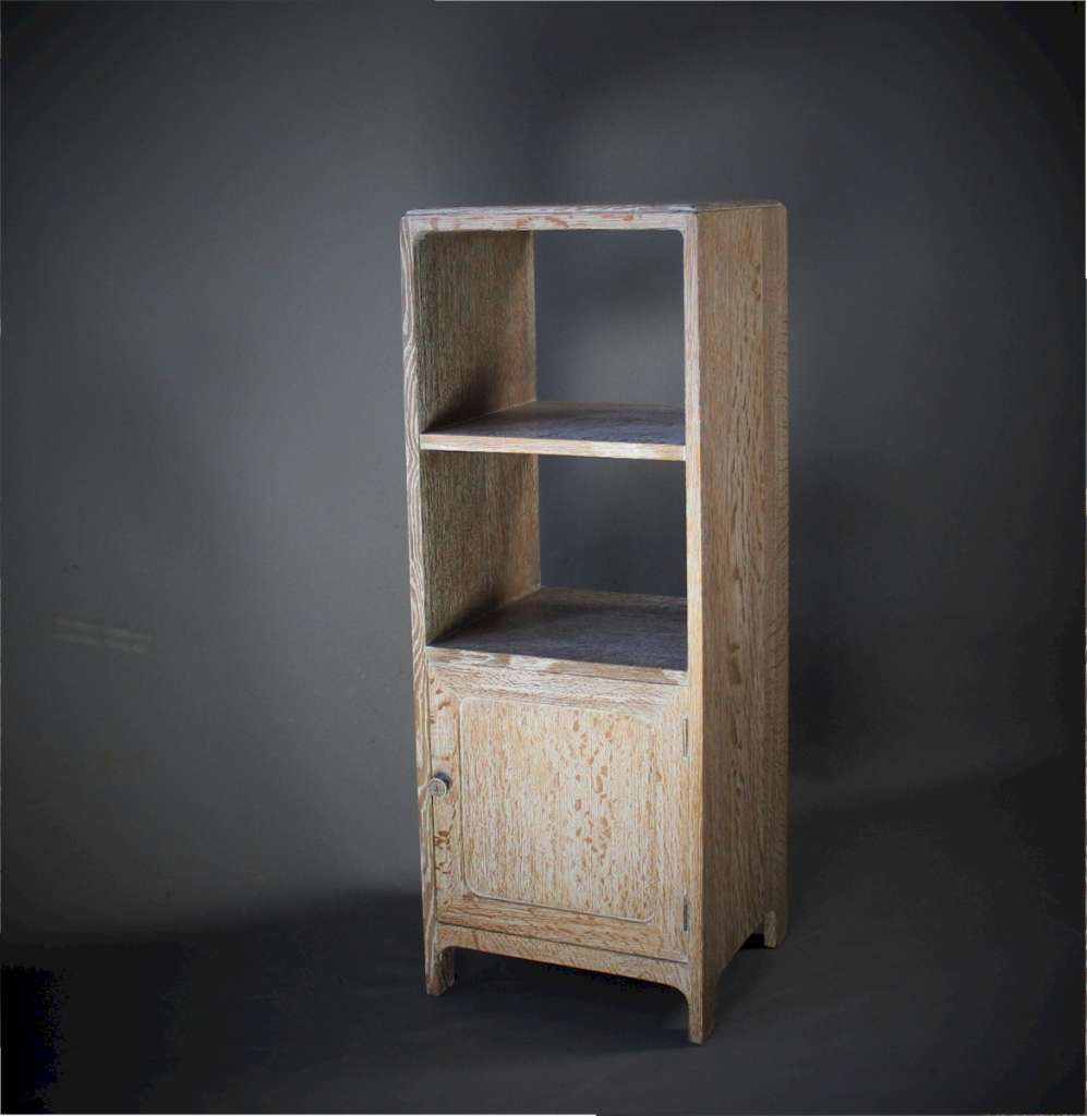 Heals limed oak bedside cabinet.