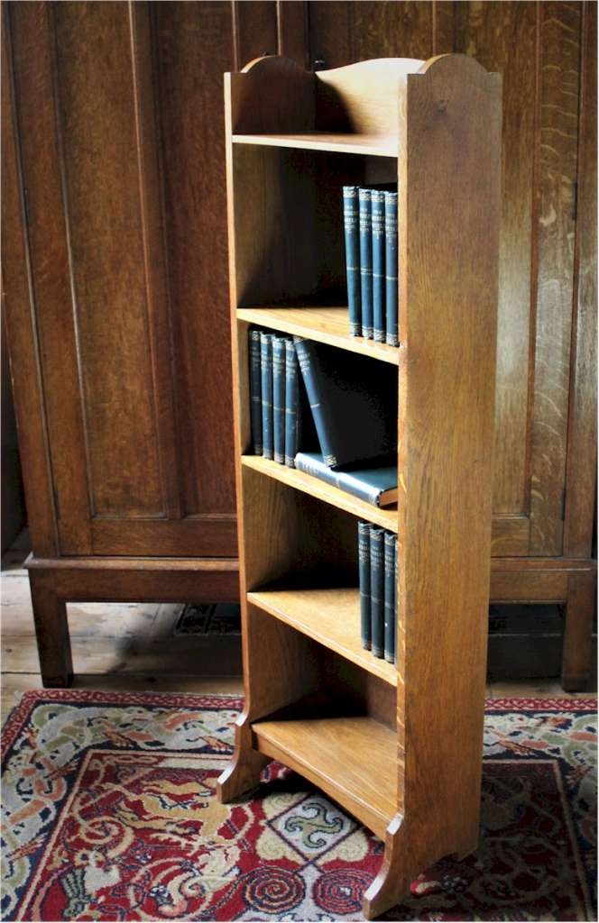 Arts and Crafts open bookcase by Heals