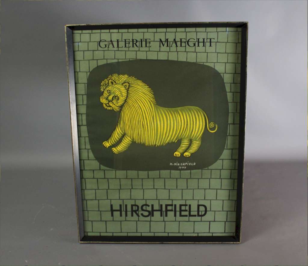 Galerie Maeght poster by M.Hirshfield