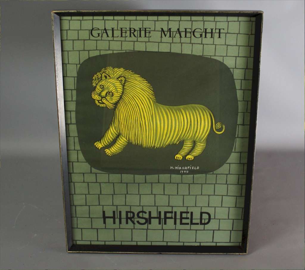 Galerie Maeght poster by M.Hirshfield