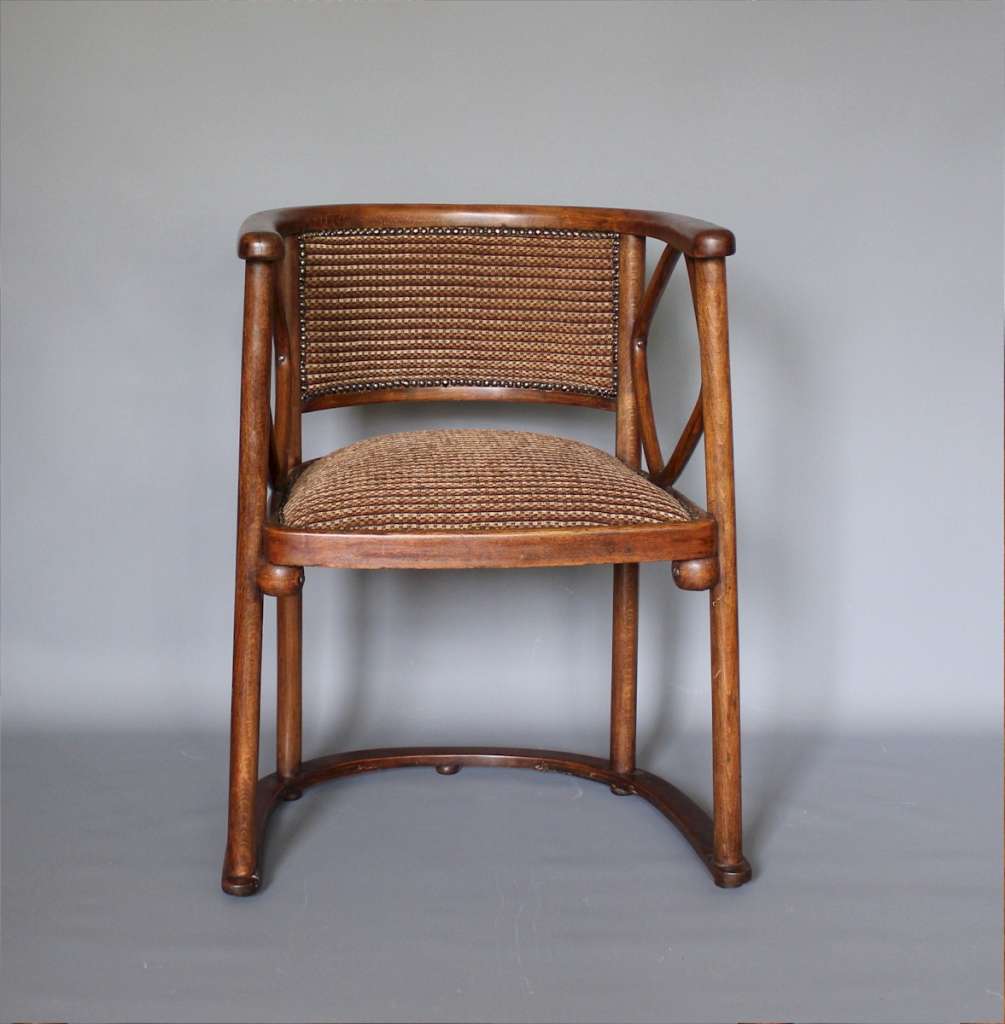 Josef Hoffmann Bentwood Fledermaus tub Chair