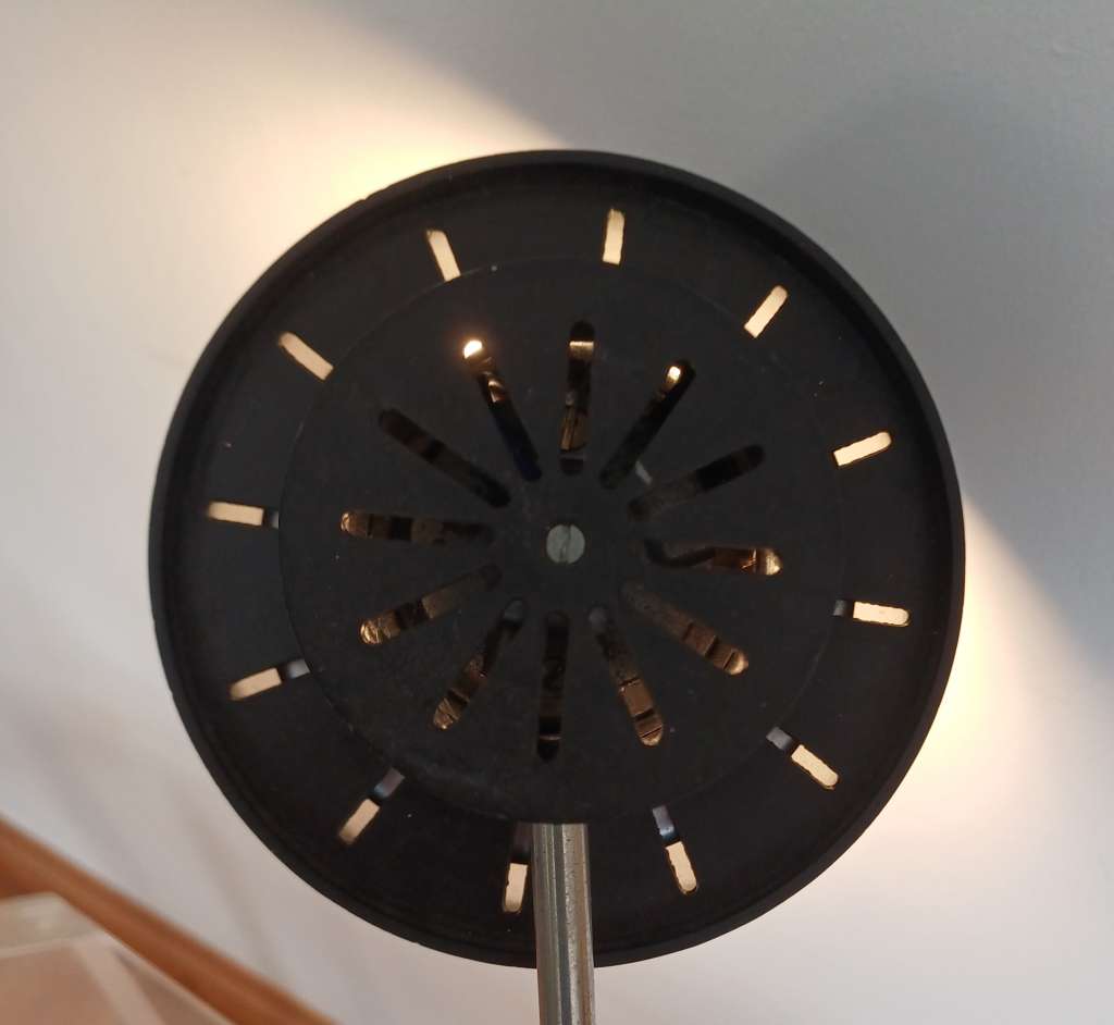 Desk clamp lamp by Jan Suchan circa 1960