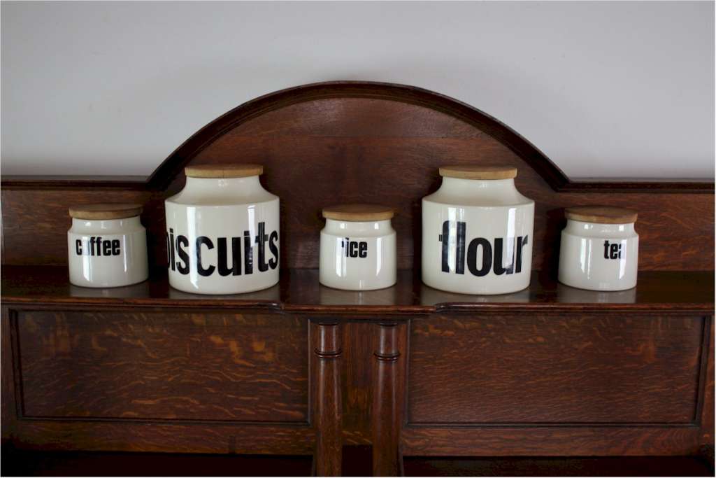 1960's Kitchen containers Habitat style. Haxby