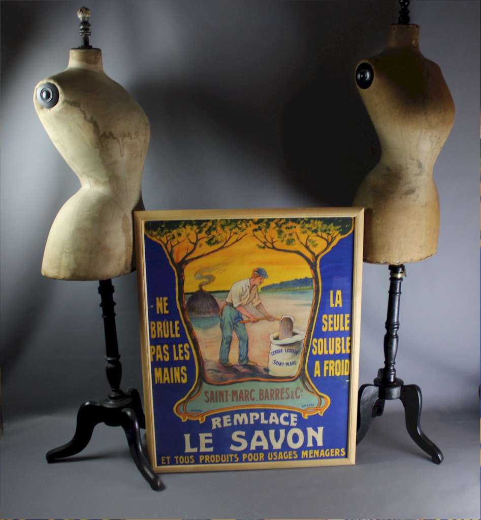 Advertising poster Cendres de Lessive St-Marc