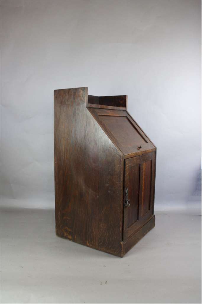 Rare Liberty & Co arts and crafts fireside cabinet