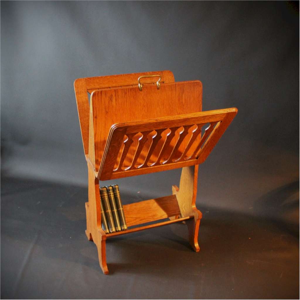 Arts and Crafts Folio stand by Liberty & Co