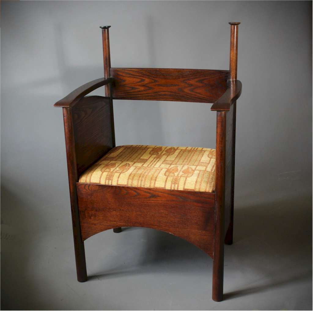 Charles Rennie Mackintosh style armchair