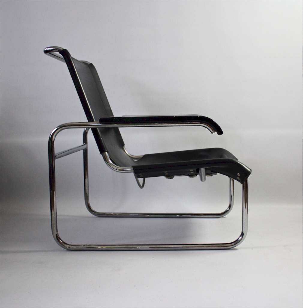 Bauhaus Model B35 Lounge Chair by Marcel Breuer for Thonet