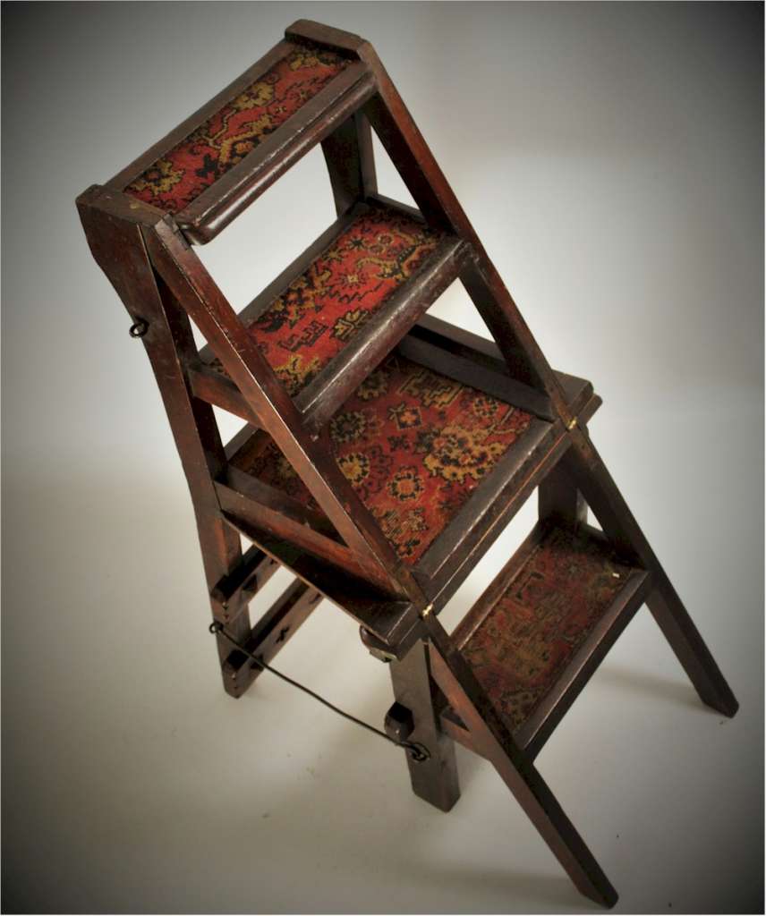 Metamorphic library chair / steps