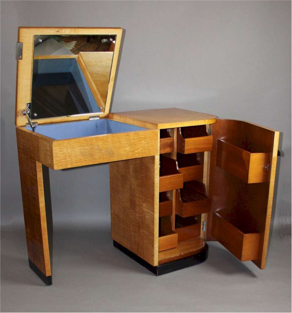 Art Deco Modernist dressing table, British 1930's