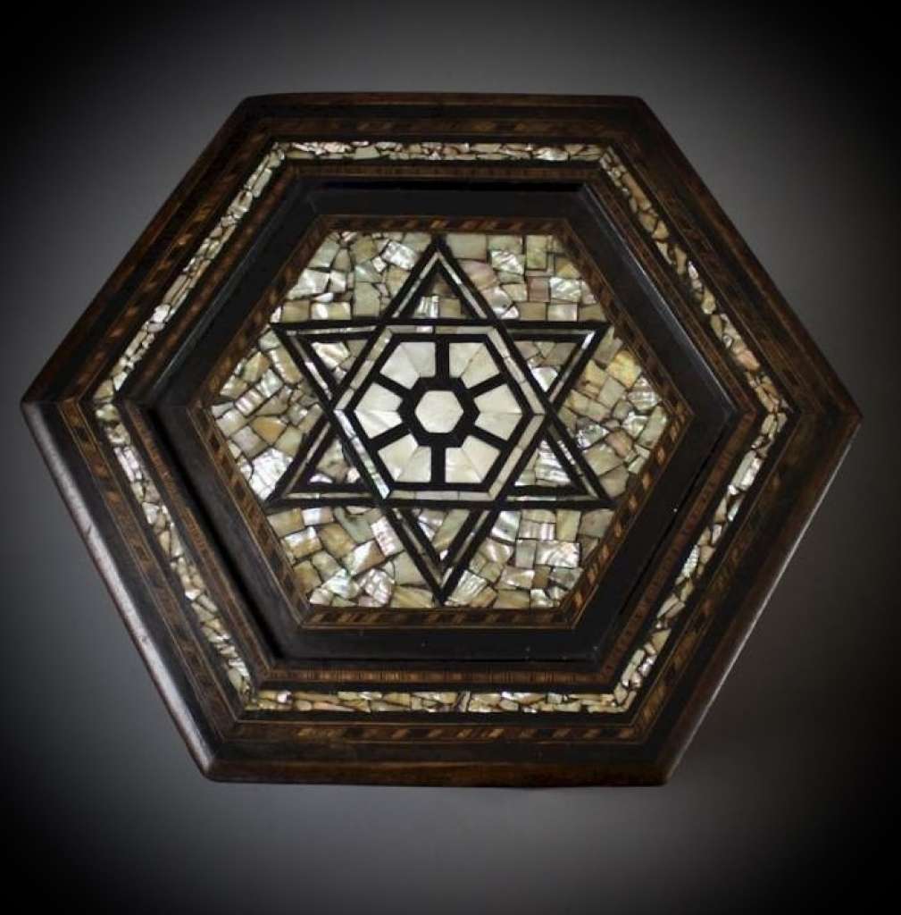 Moorish mother of pearl Liberty table