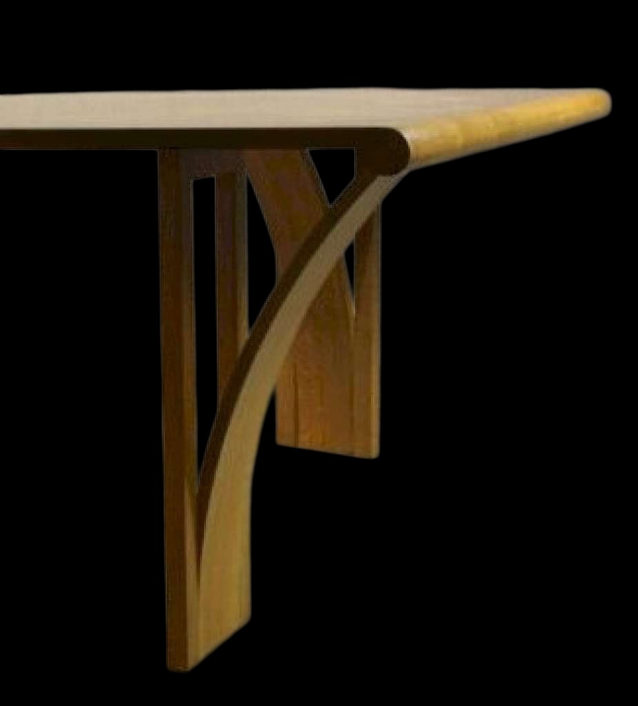 Dining table by Robert Williams for Pearl Dot Islington
