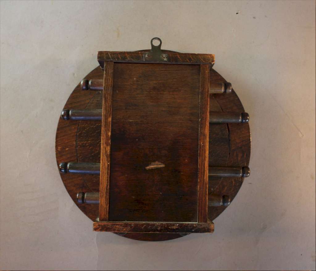 Edwardian office wall mounted perpetual calendar c1910