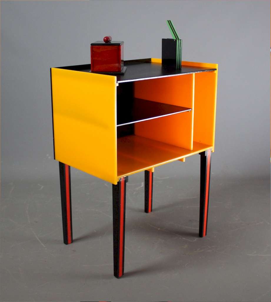 1970's Perspex side cabinet , Habitat style.