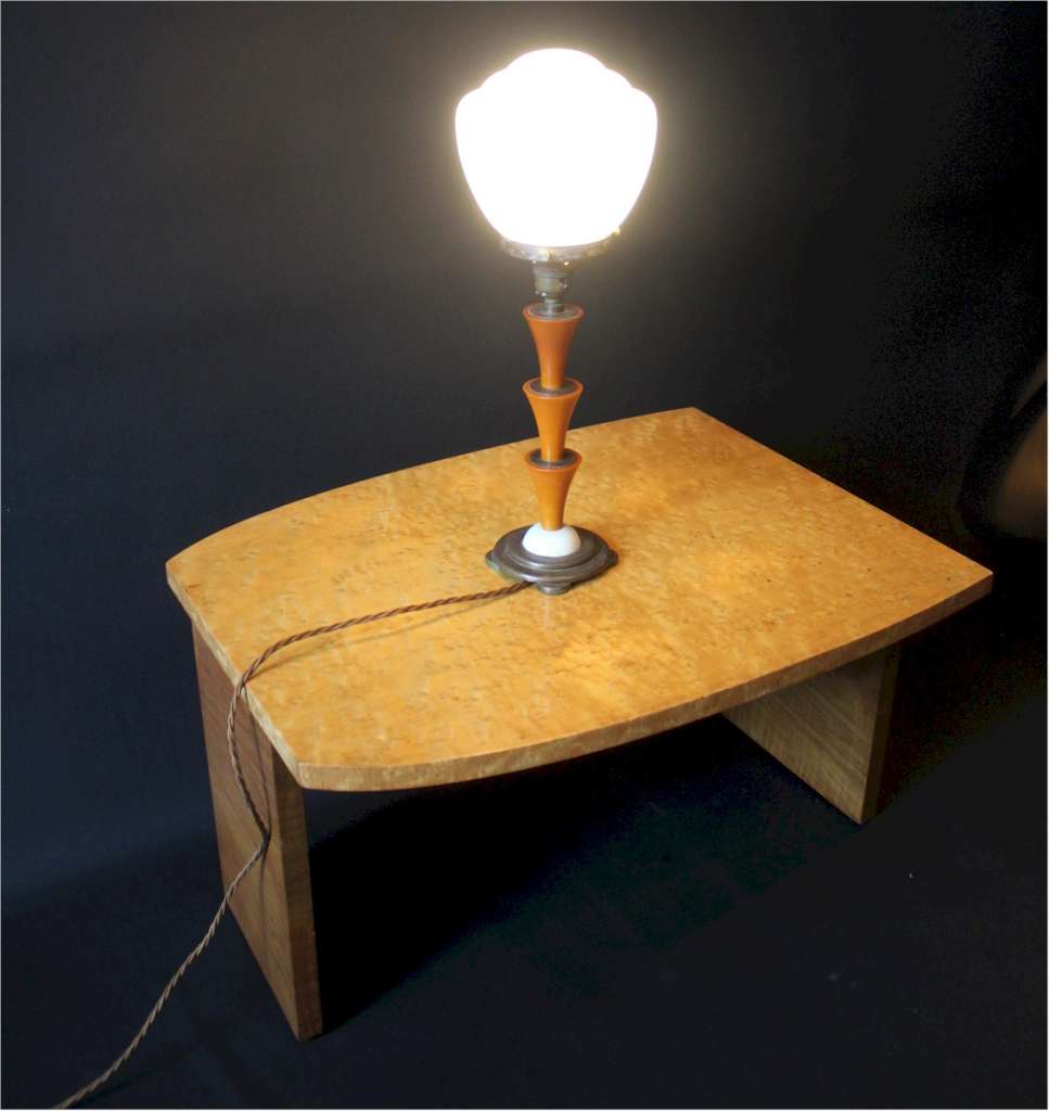 Art Deco Phenolic table lamp