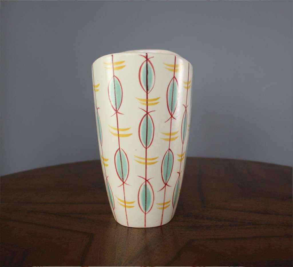 Rare 1950's Poole pottery vase designed by Ruth Pavely SOLD Art