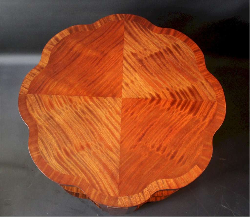 Art Deco quintetto nest of five tables by Lou Epstein