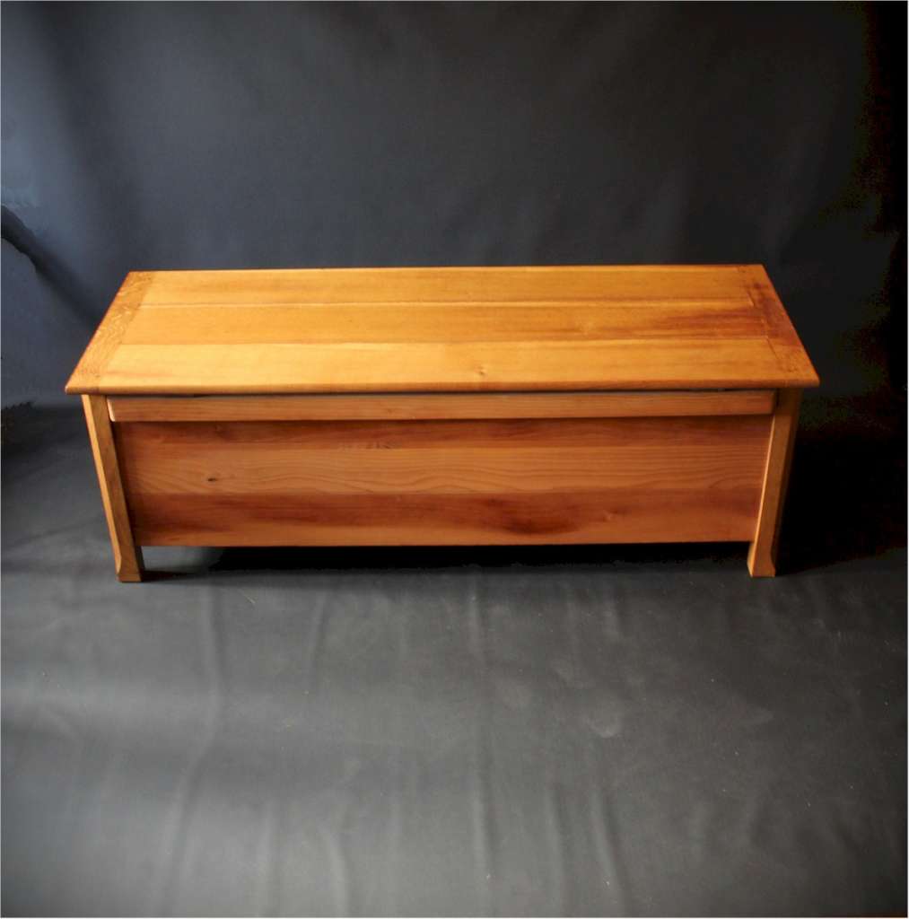 Reynold of Ludlow Oak Cotswold school blanket box, Heals