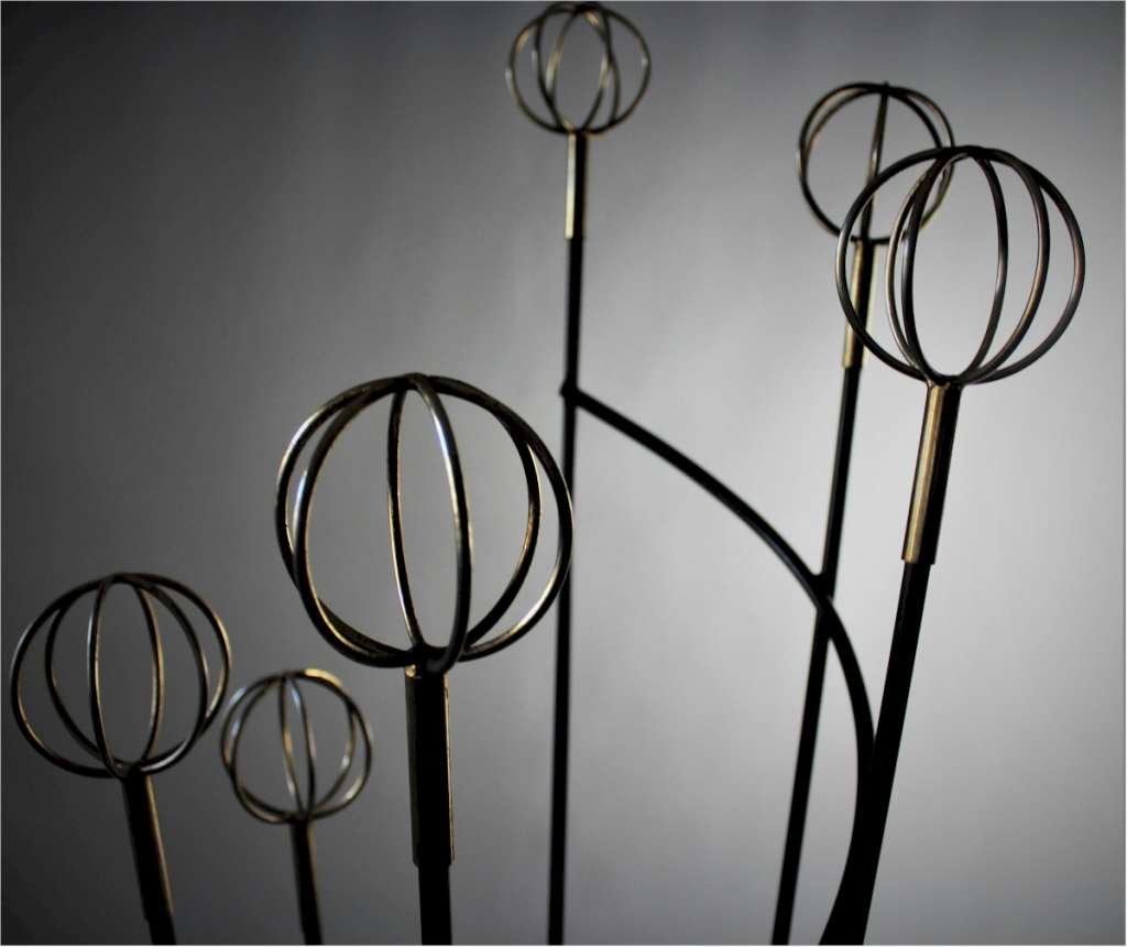 Mid Century Hat Rack by Roger Feraud