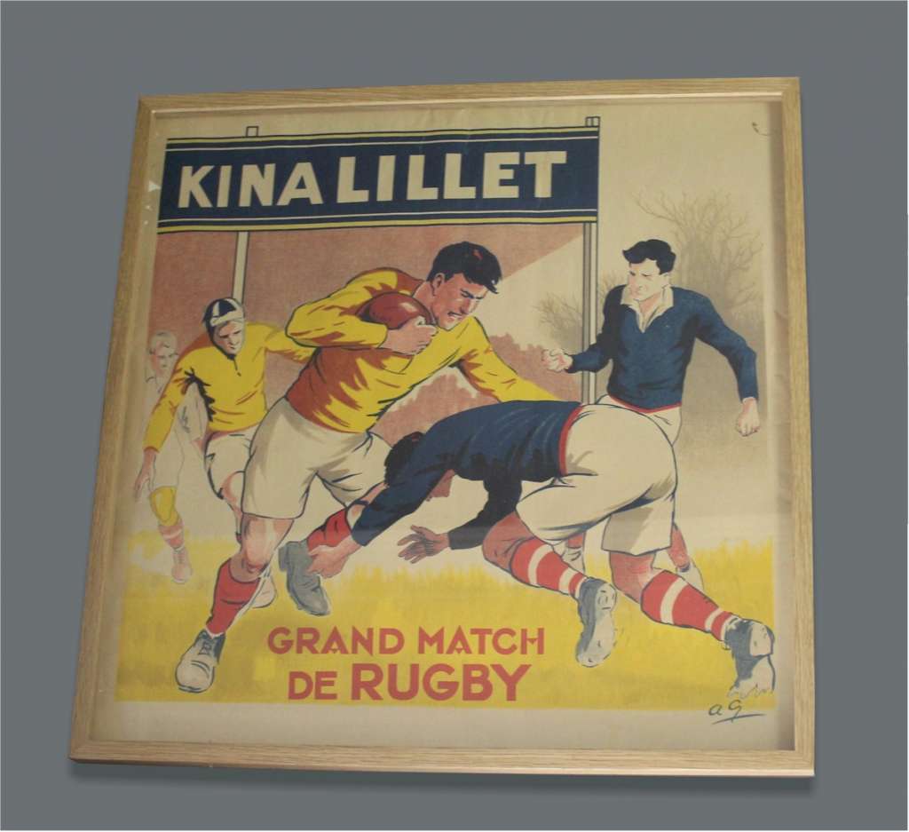 Grand Match De Rugby, poster