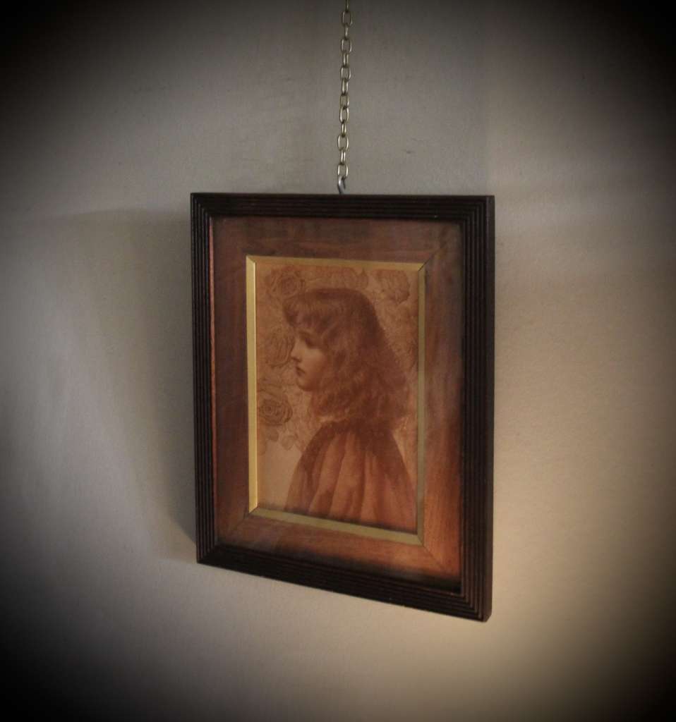 Pre-Raphaelite print by Henry Ryland