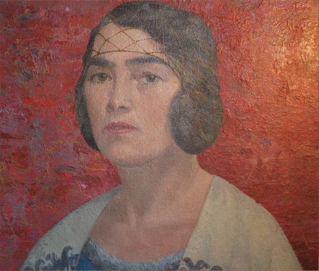 Portrait by Rudolf H Sauter 1923