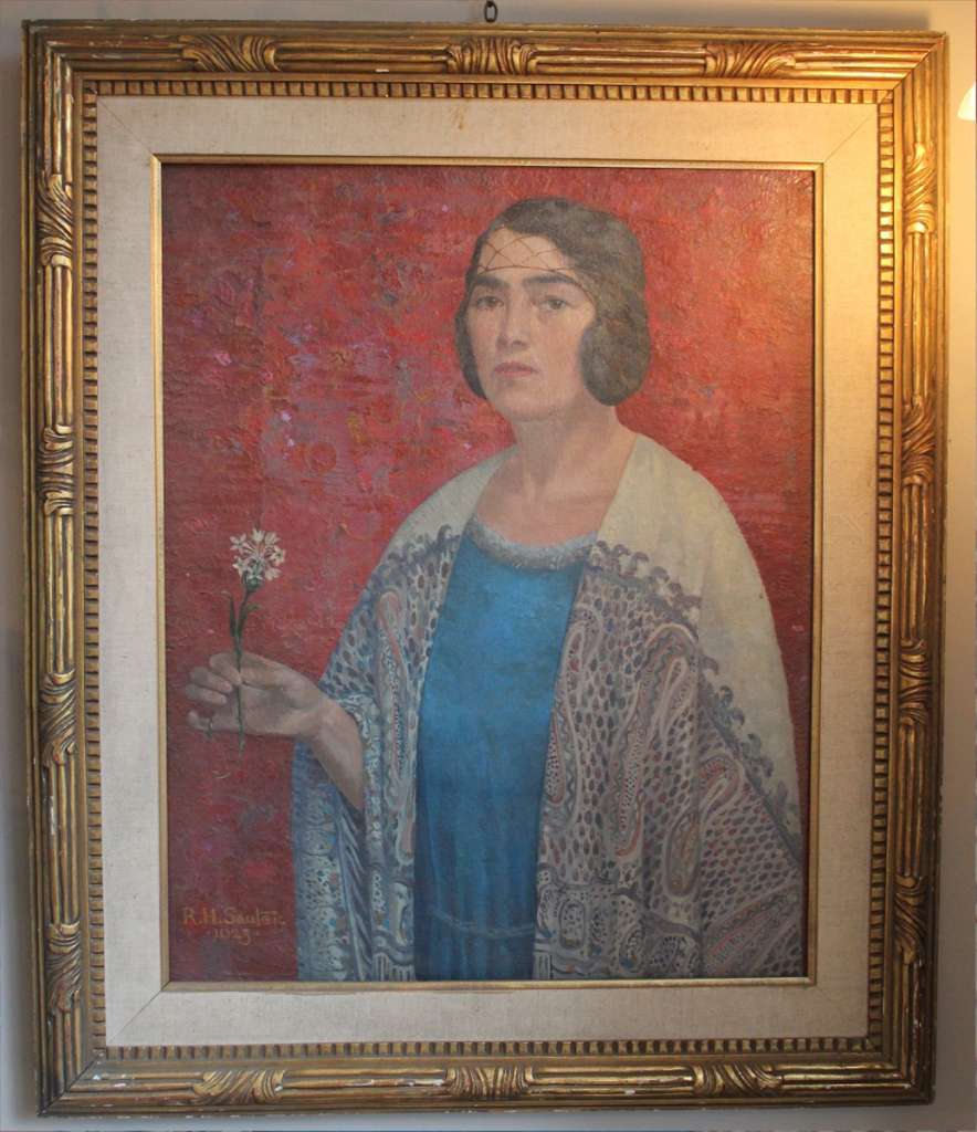 Portrait by Rudolf H Sauter 1923