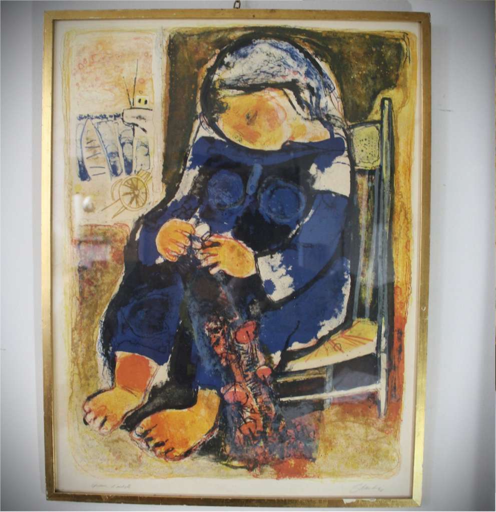 Lithograph signed by Serge Shart