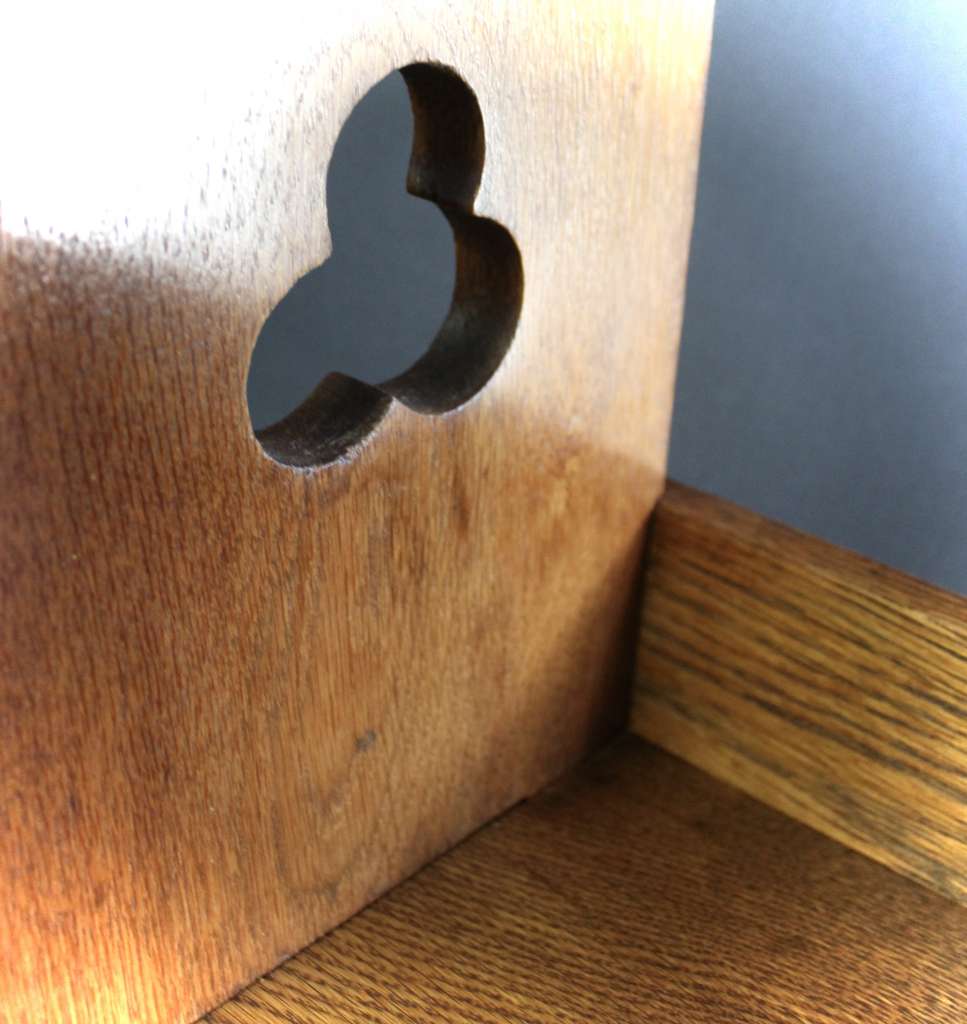  Arts & Crafts Sedley oak bookshelf Liberty & Co