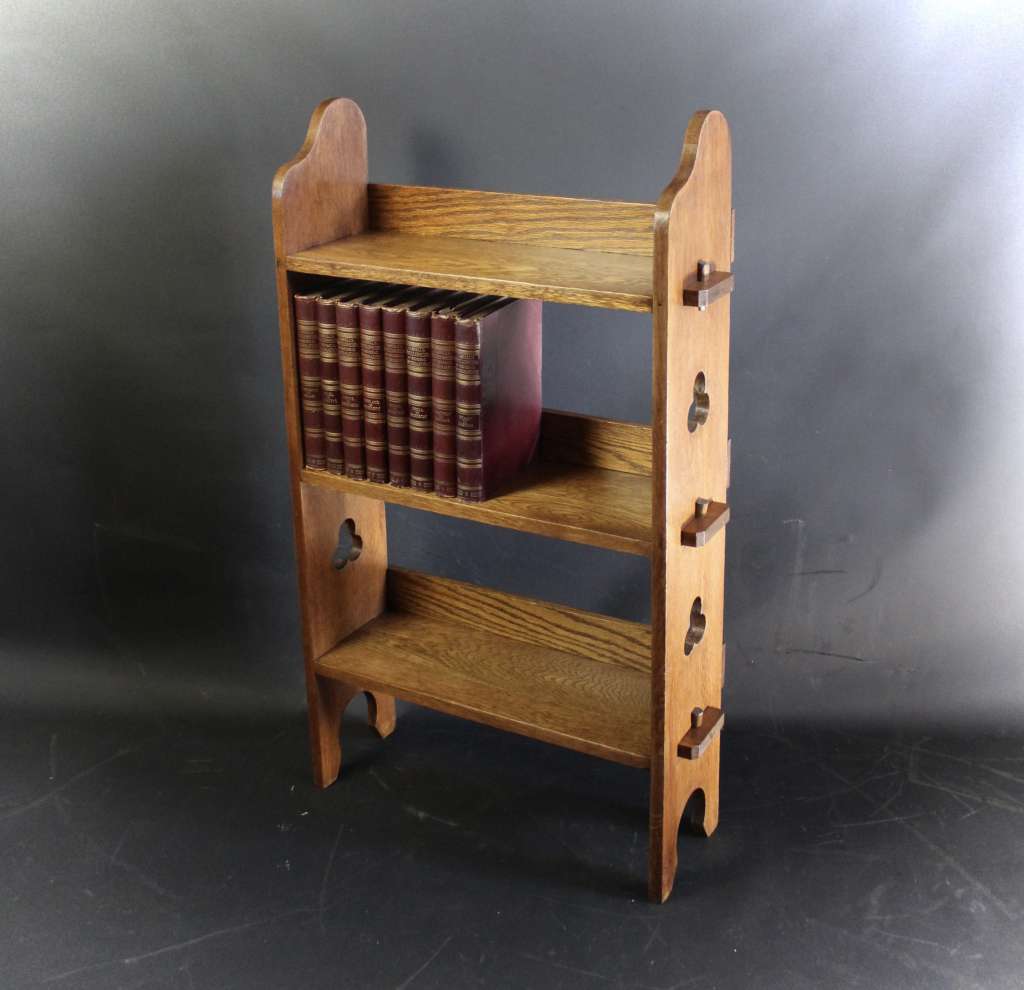  Arts & Crafts Sedley oak bookshelf Liberty & Co
