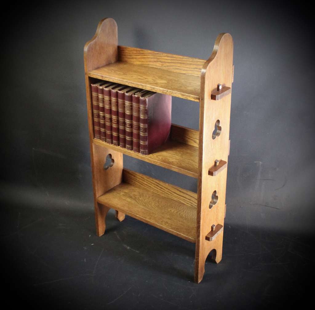  Arts & Crafts Sedley oak bookshelf Liberty & Co