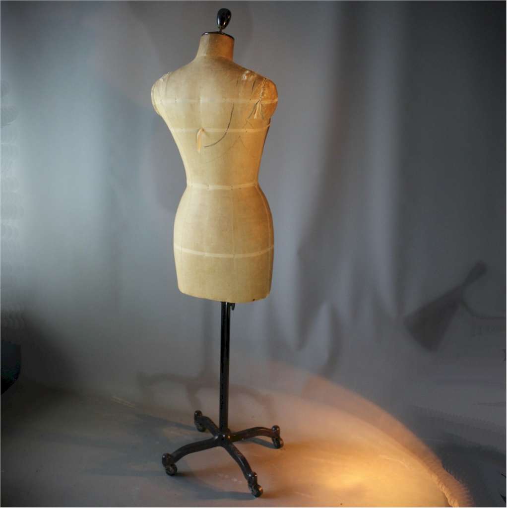 Antique dressmakers mannequin dummy by Stockman
