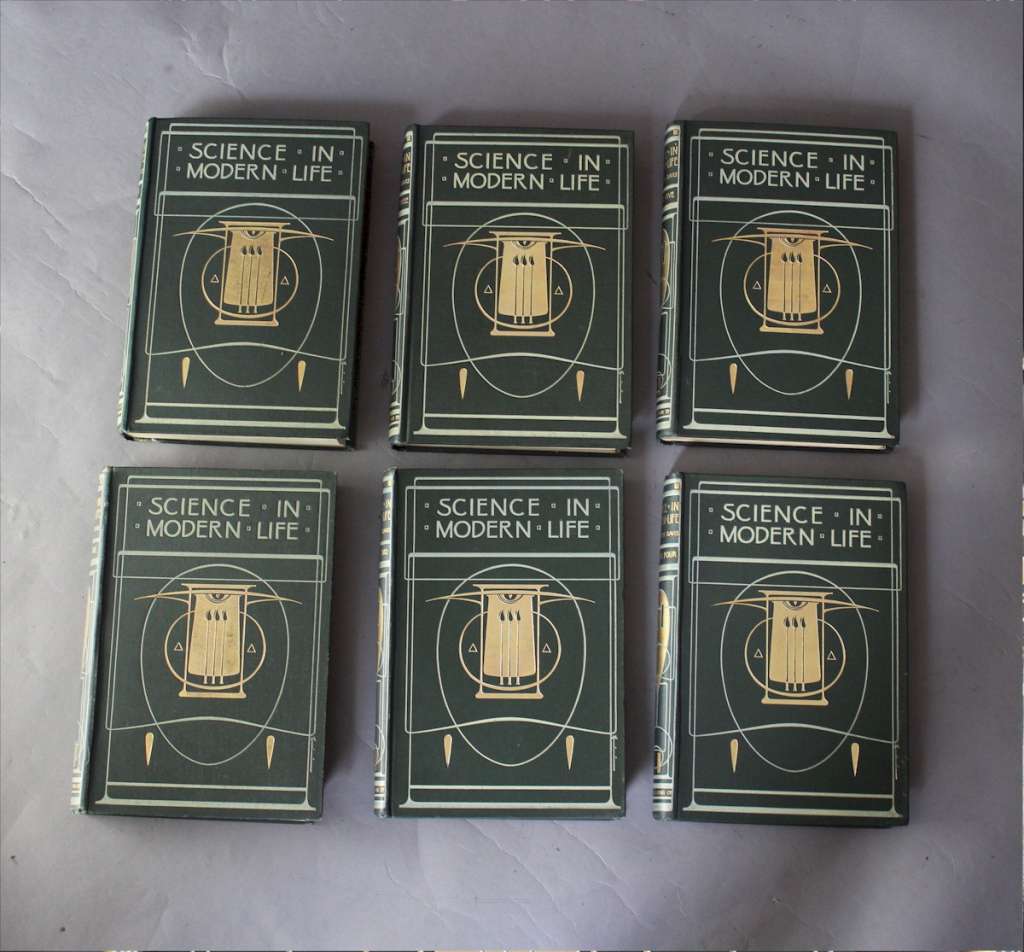 Talwin Morris , Science in Modern Life set of six