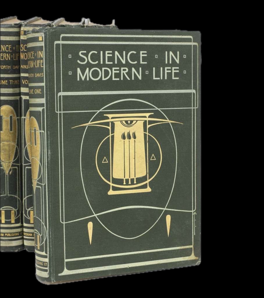 Talwin Morris designed covers Science in Modern Life
