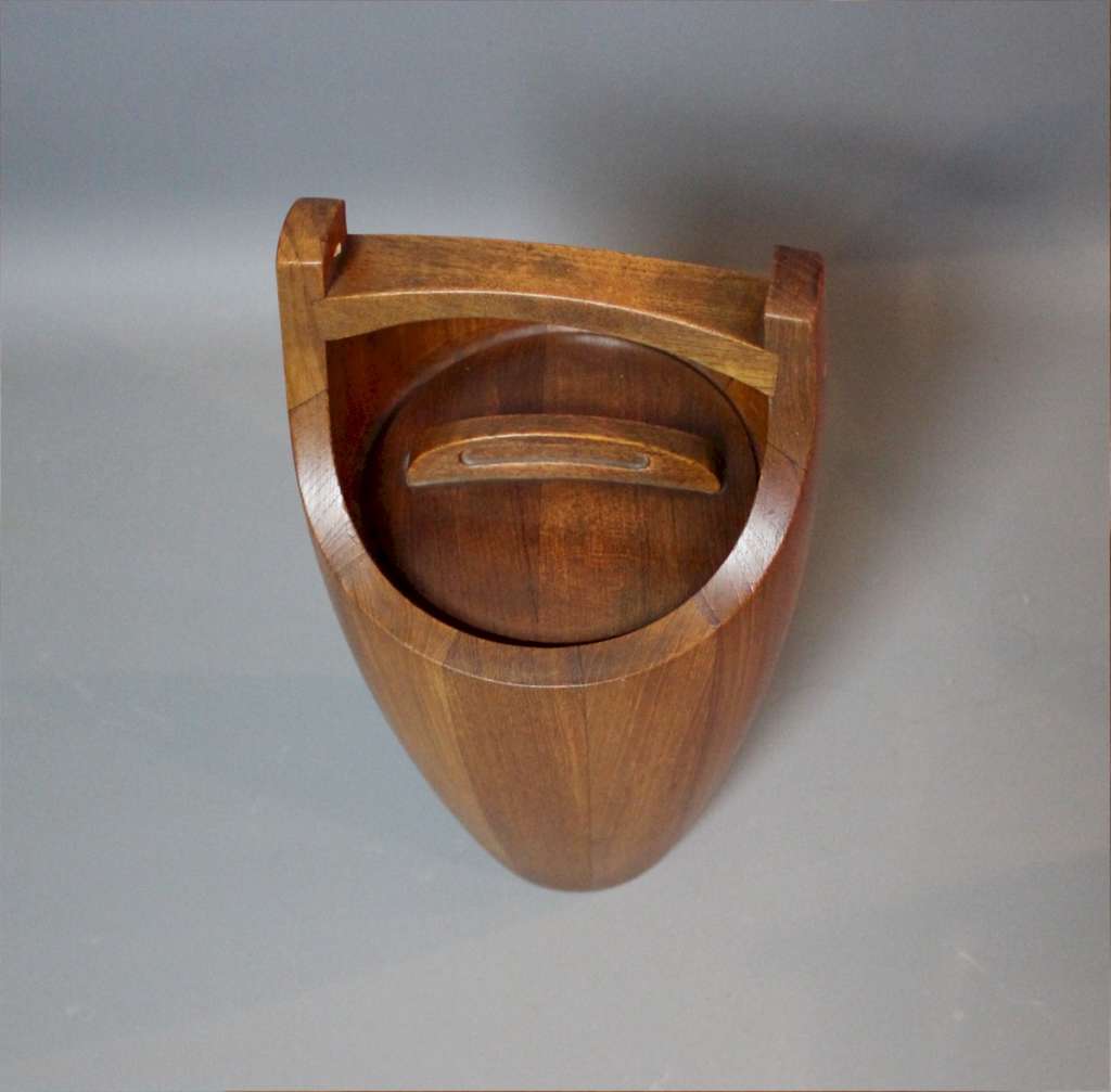 Teak Ice Bucket By Jens Quistrgaard For Dansk Denmark