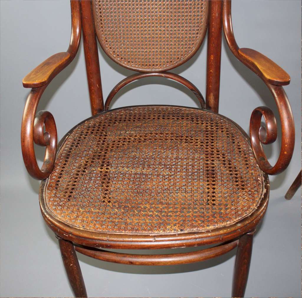 Pair of Thonet carver chairs