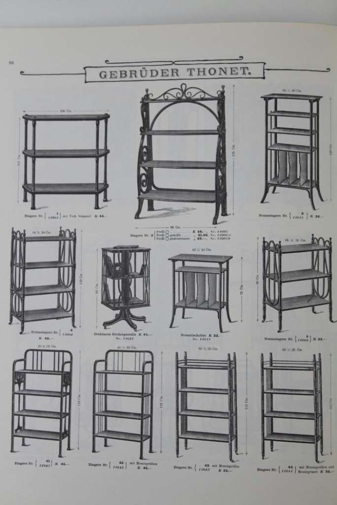 Bentwood Thonet Waterfall Etagere Display