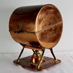 W.A.S. Benson arts and crafts plate warmer