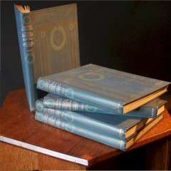 Arts and Crafts designed book covers