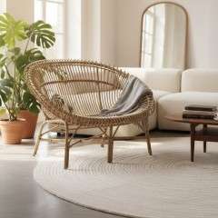 Franco Albini mid century wicker sofa.