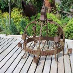 Antique iron Dutch Game Crown