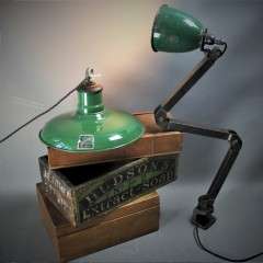 Original machinist workbench adjustable lamp