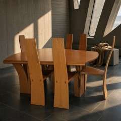 Dining table by Robert Williams for Pearl Dot Islington
