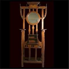 Arts and Crafts Hallstand by Shapland and Petter