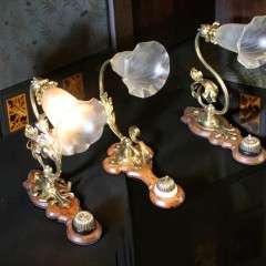 Gothic Revival wall lights