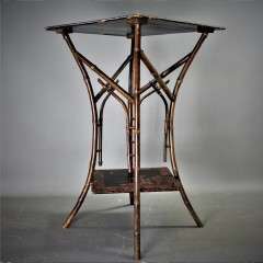 Aesthetic Movement Bamboo Lacquered occasional table